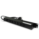 Legrand - Wiremold J06B0B Rack Mount Plug-In Outlet Center® with Six 15 Amp Rear Outlets